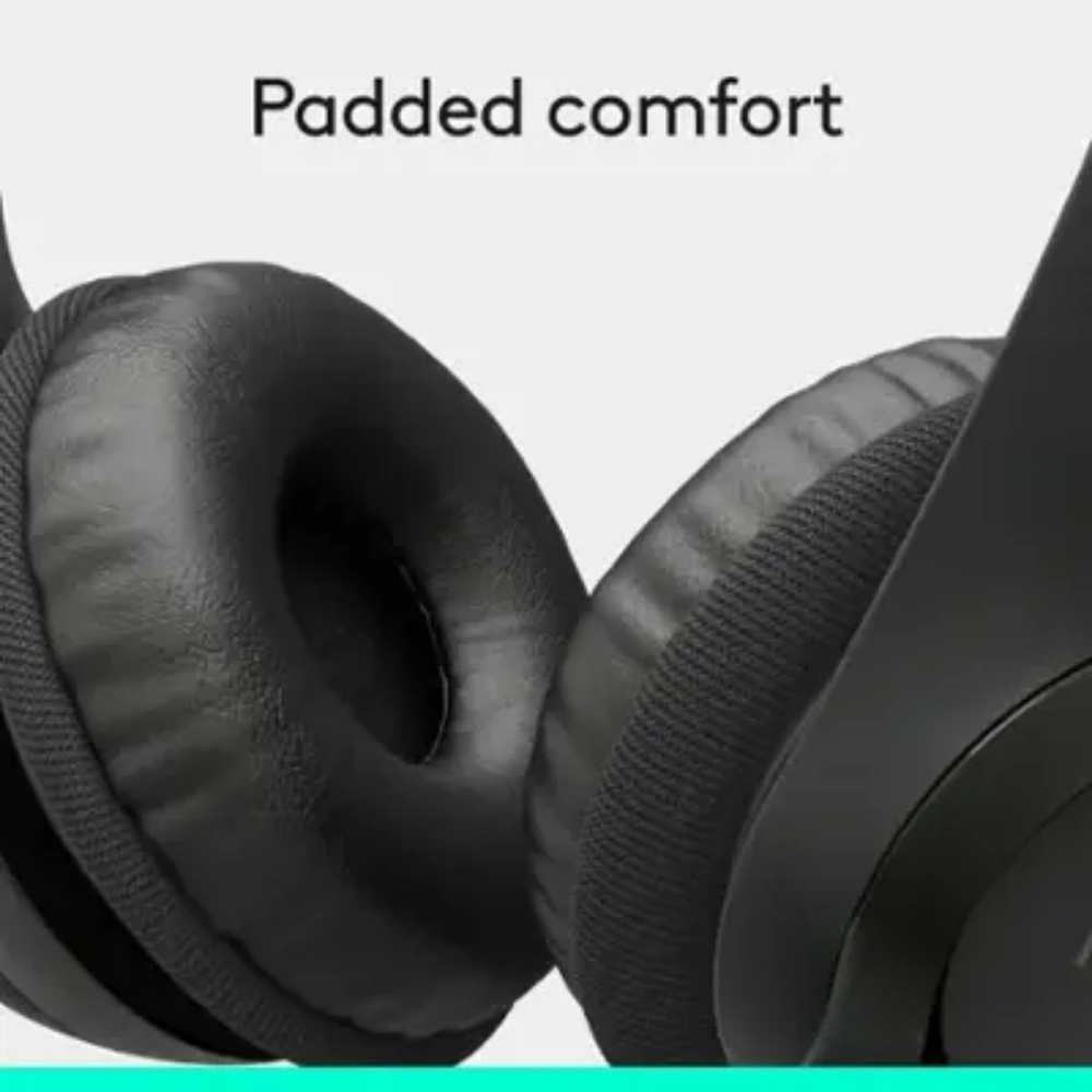 ๐ฃLogitech - H390๐ Wired USB-A On-Ear Stereo Sleek Headphones ๐ง๐ถ๐ค - Picture 8 of 10